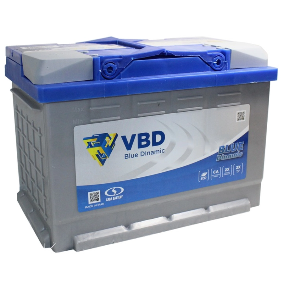 Аккумулятор VBD Blue Dinamic 75Ah О.П 750A